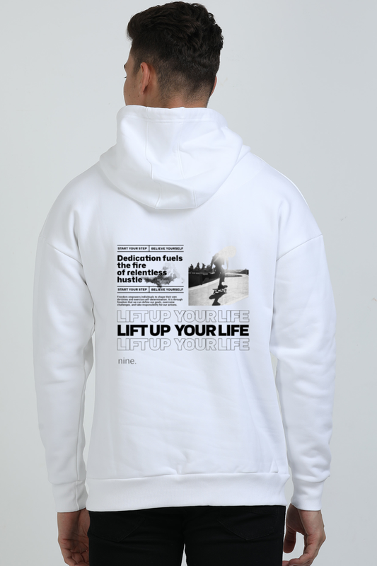 Lift Up Ur Life - Oversized Premium Hoddie