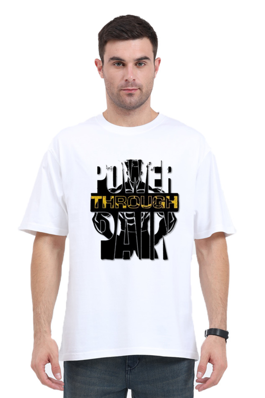 Power Through Pain Oversized Tshirt