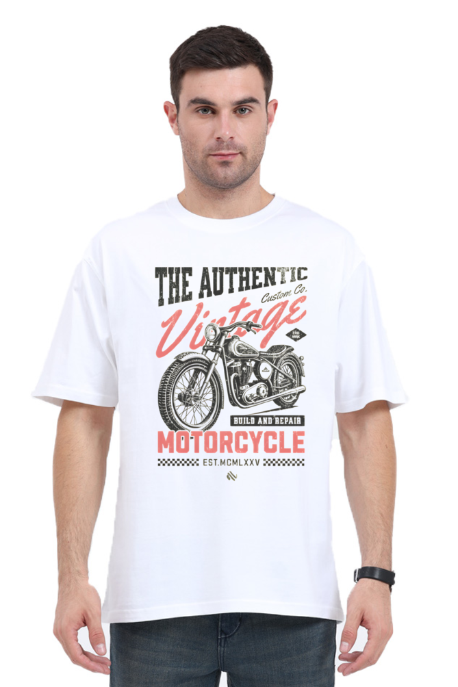 The Authentic Motorcycle - Oversized Tshirt