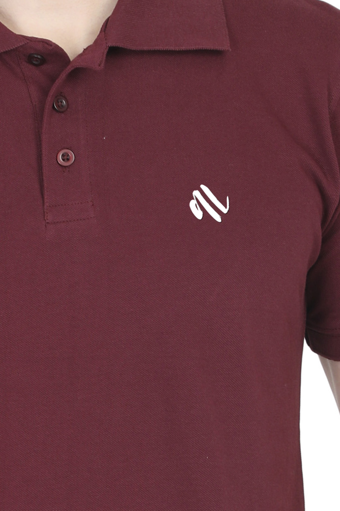 Round Neck Half Sleeve - Polo Tshirt