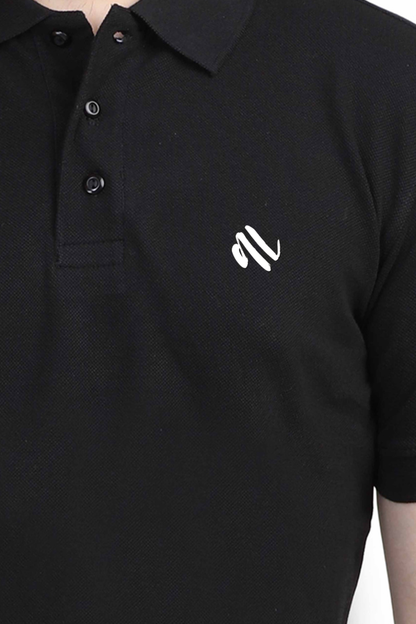 Round Neck Half Sleeve - Polo Tshirt