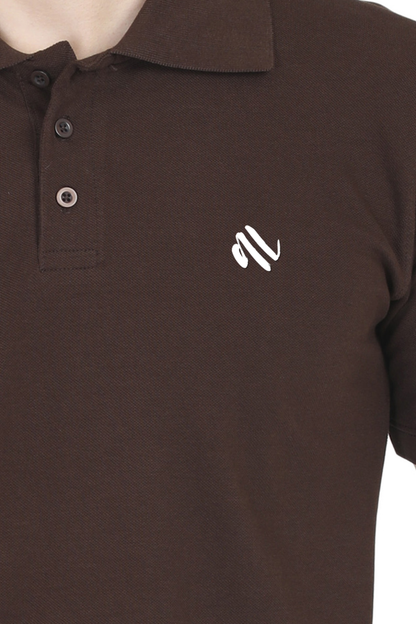 Round Neck Half Sleeve - Polo Tshirt