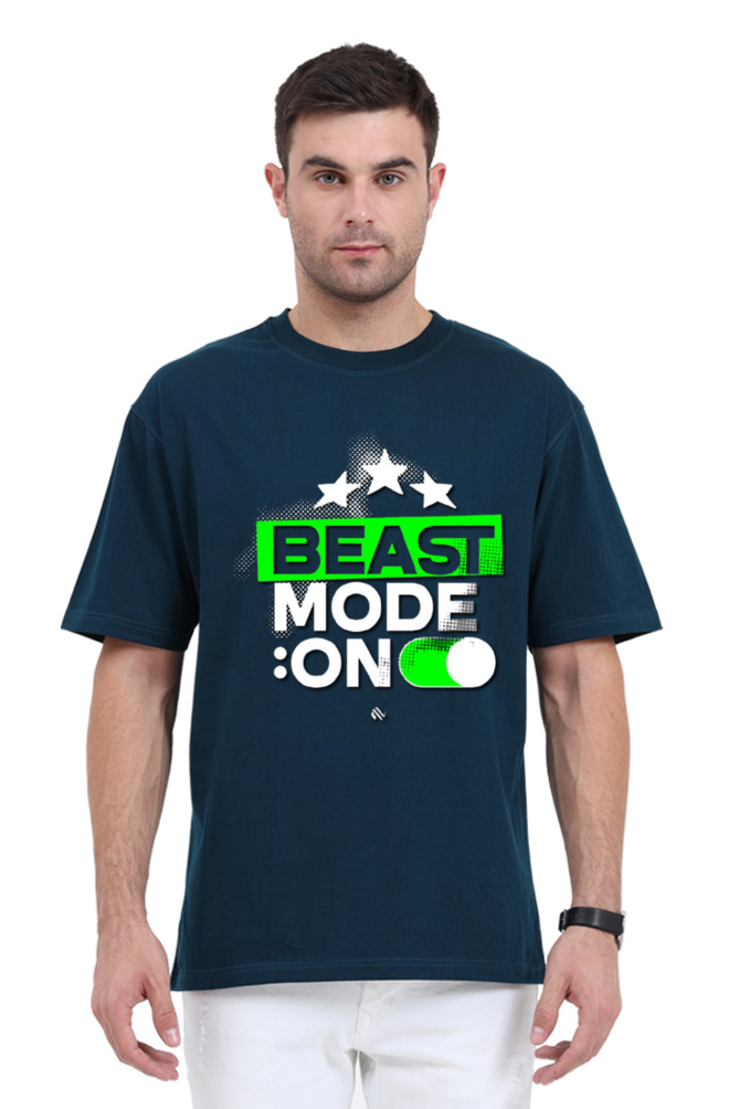 Beast Mode On Oversized Tshirt