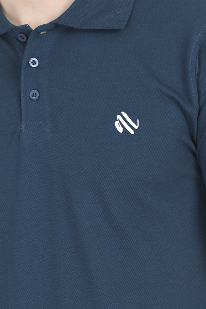 Round Neck Half Sleeve - Polo Tshirt