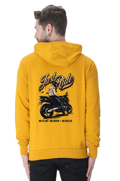 Just Ride - Hoddie 100%Cotton