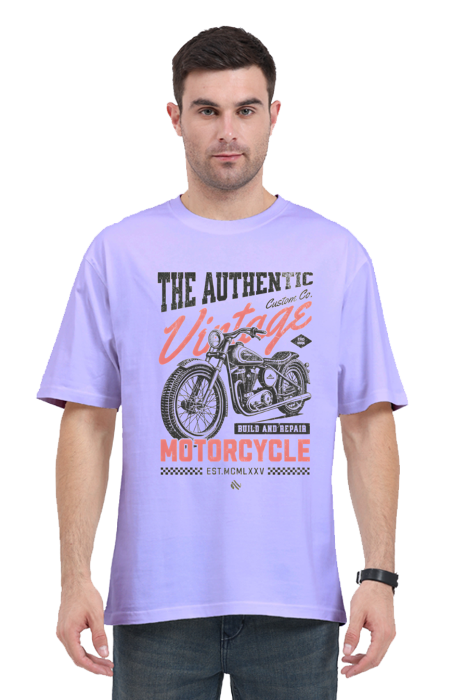 The Authentic Motorcycle - Oversized Tshirt