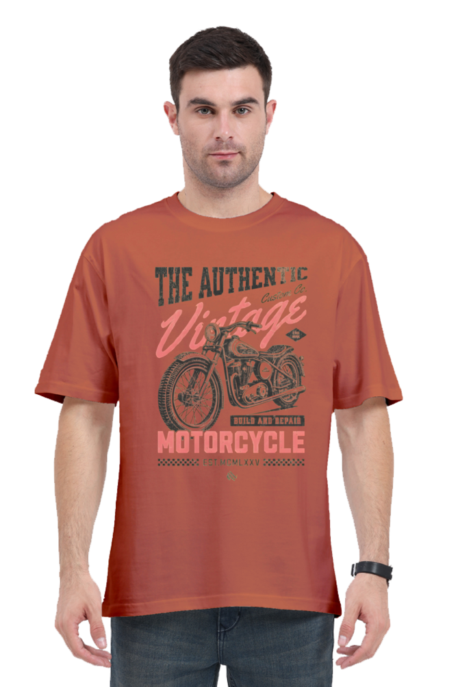 The Authentic Motorcycle - Oversized Tshirt