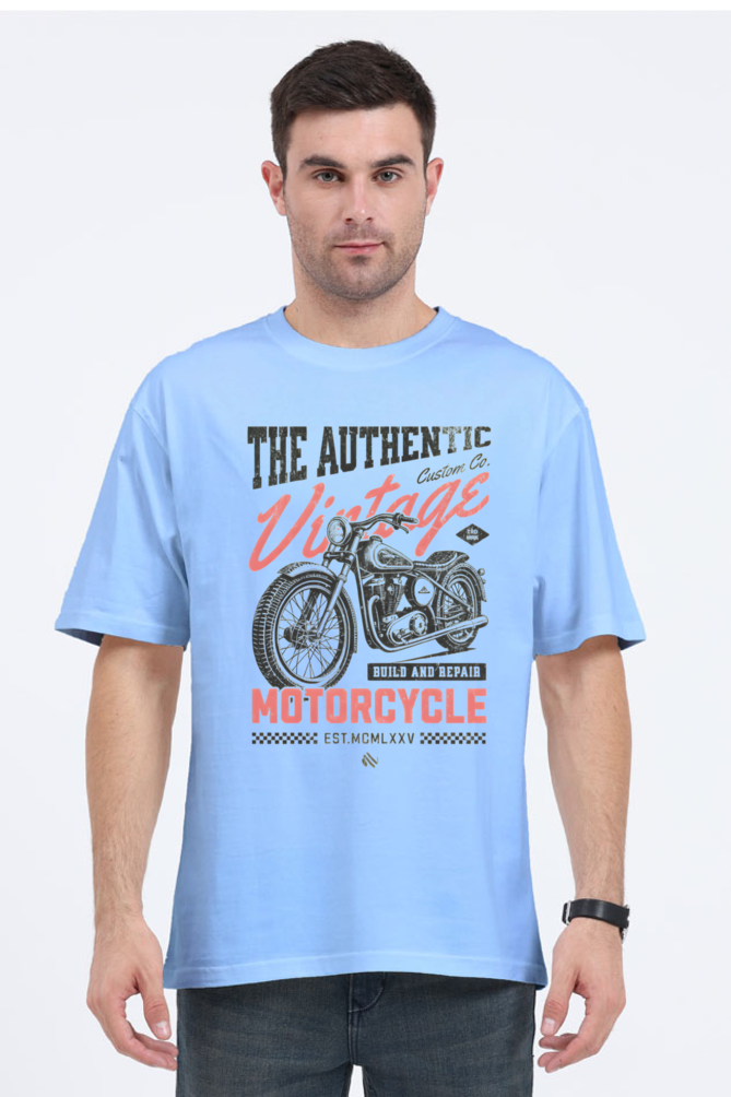 The Authentic Motorcycle - Oversized Tshirt